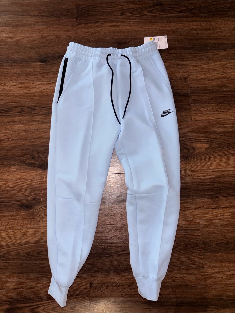 Nike Light Blue Jogger Pants with Black Accents